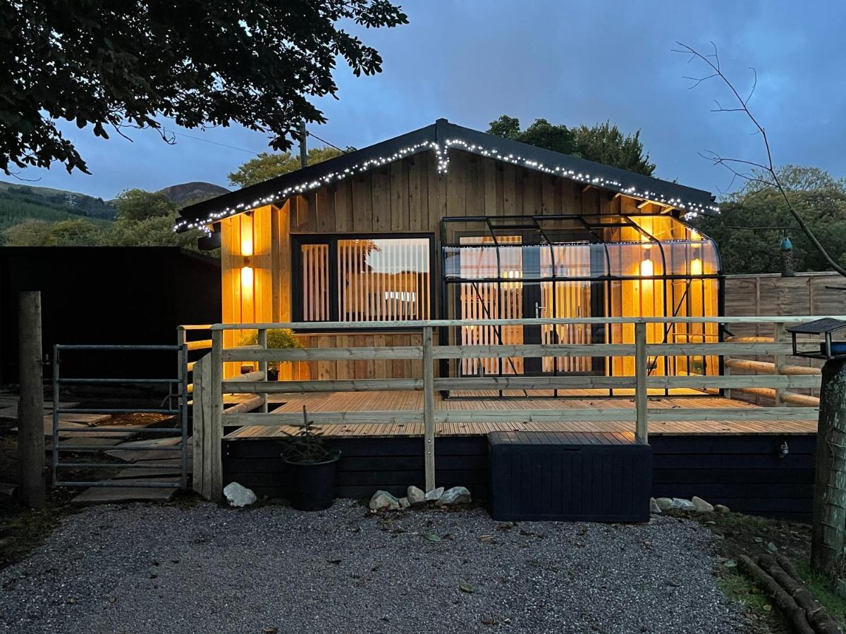 Spacious Lodge With King Sized Bed Inveraray Bagian luar foto